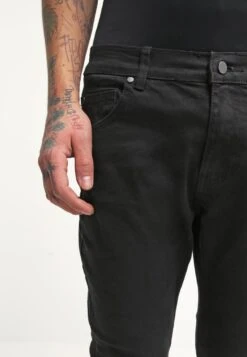 Pier One Vaqueros Slim Fit - Black Denim -Tienda De Moda Boutique e6495bdd88fd4ba1ba4e9b5c63680635