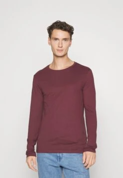 Pier One 2 Pack - Camiseta De Manga Larga - Bordeaux/Dark Blue -Tienda De Moda Boutique ec34e75e407e44c5926acc5c320e1444