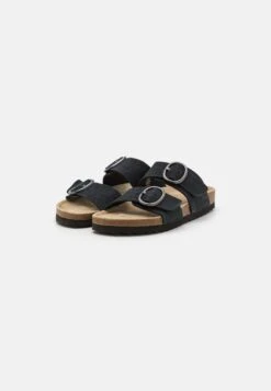Pier One Leather - Sandalias Planas - Black -Tienda De Moda Boutique fefde2b9b36946c6bf099f832a1ca0bd